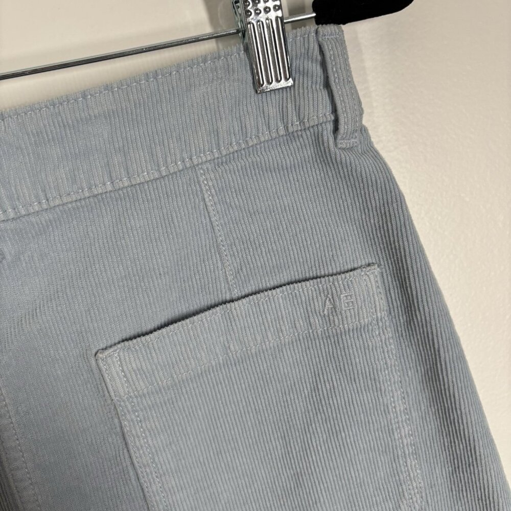 American Eagle Womn 2 Blue Corduroy Super Stretch Super Hi-Rise A-Line Skirt NWT - Picture 7 of 12